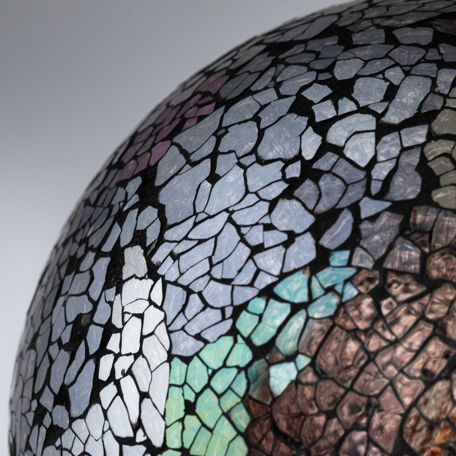 Paulmann E27 LED Globe 5W Miracle Mosaic black