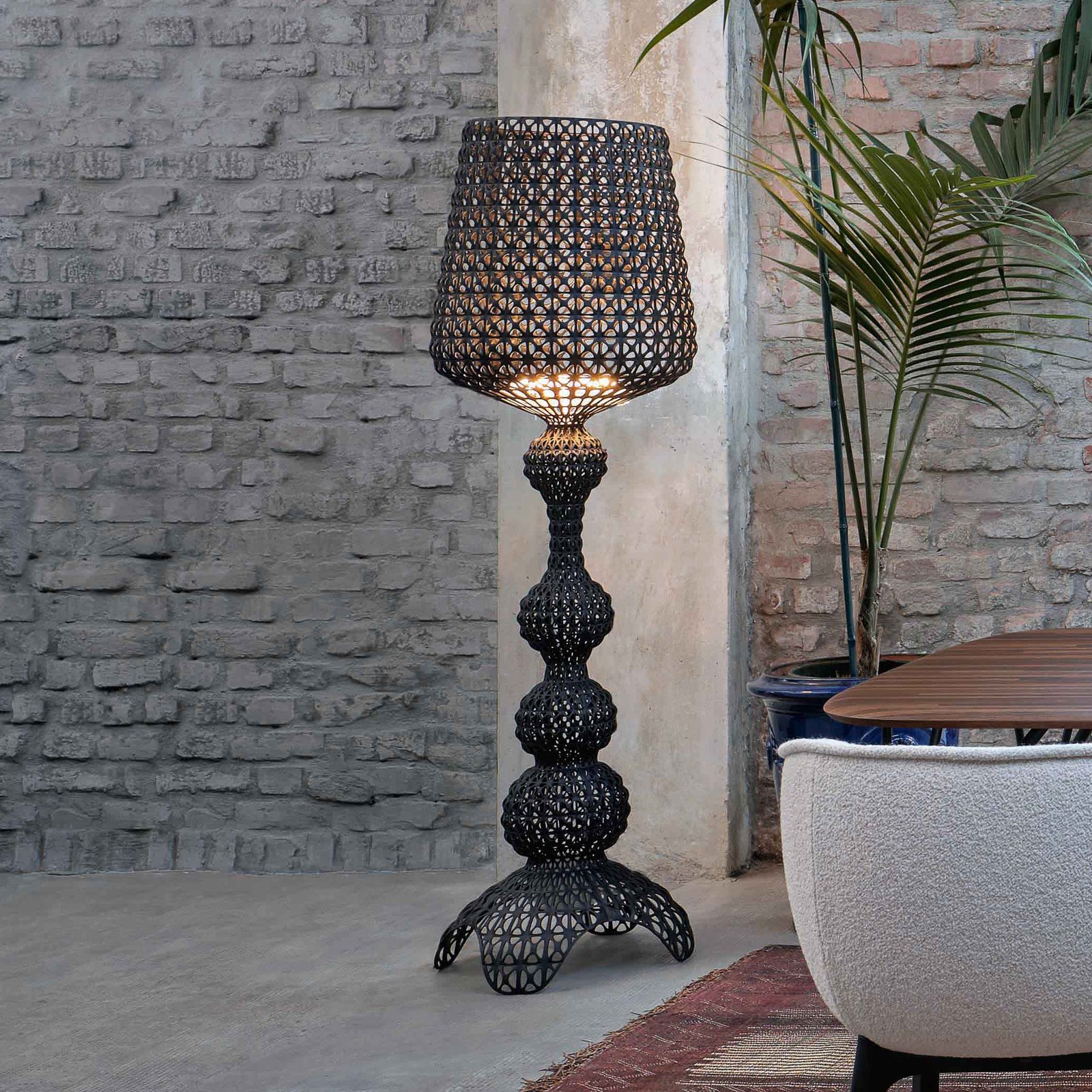 Kabuki Stehleuchte Schwarz - Kartell