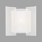 Northern Butterfly perforated wandlamp, wit