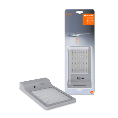 LEDVANCE DoorLED aplique solar LED, gris oscuro
