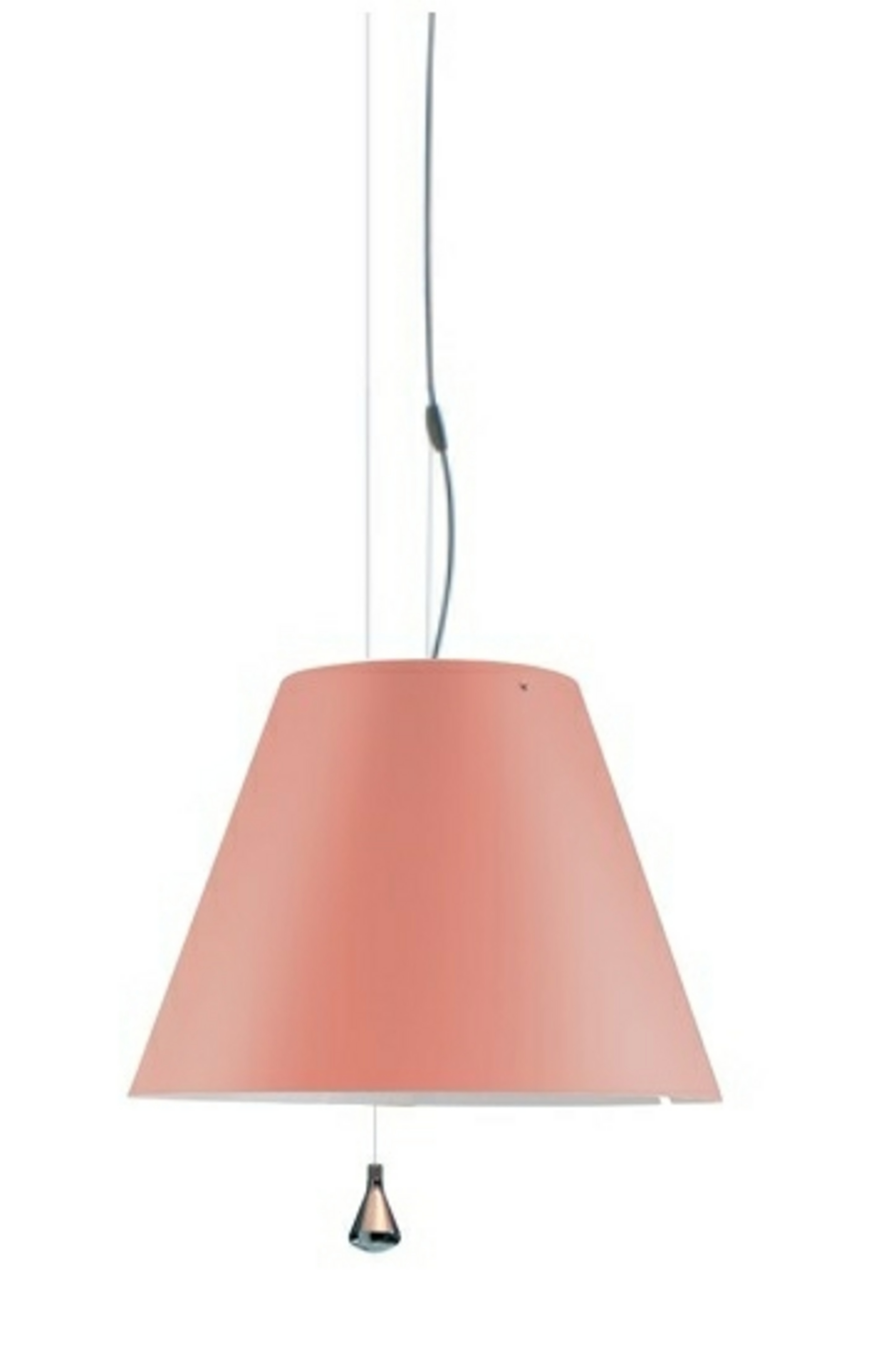 Costanza Pendelleuchte Up/Down Edgy Rosa - Luceplan