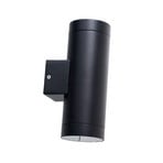 Stege Buiten Wandlamp Up/Down Mat Zwart - DybergLarsen