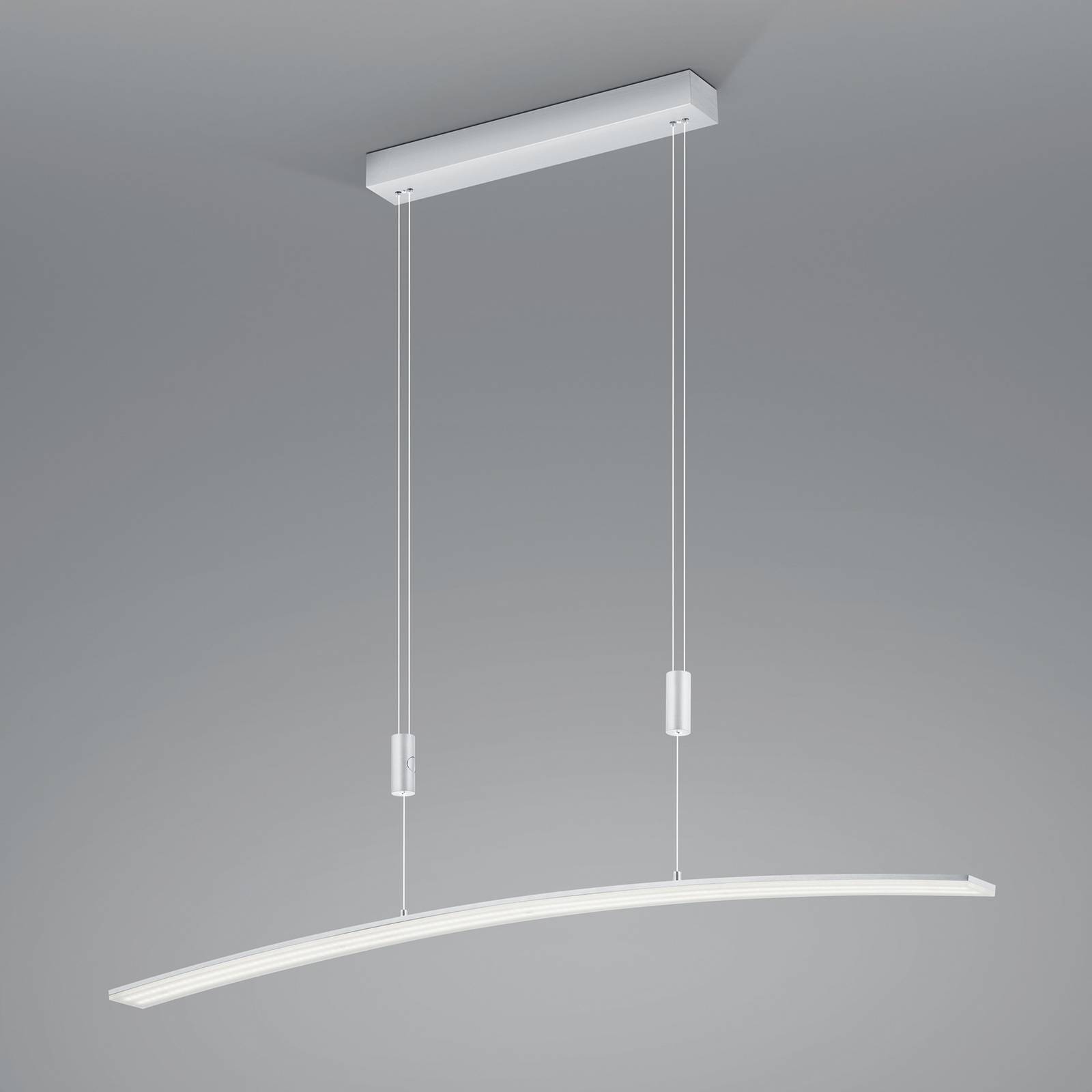 LED-pendellampe Dual med fjernkontroll CCT aluminium