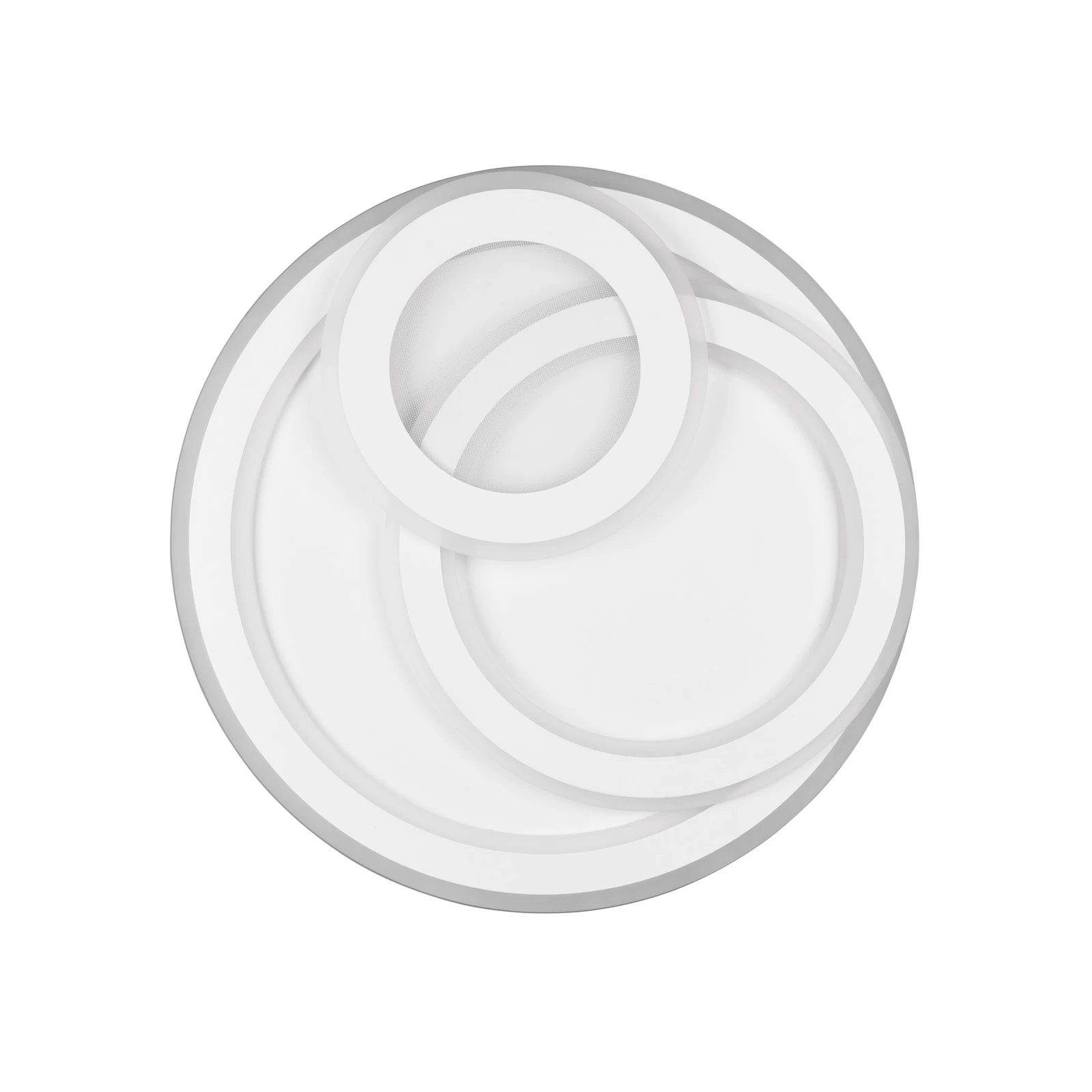 Lámpara de techo LED Mita con control remoto, CCT, redonda