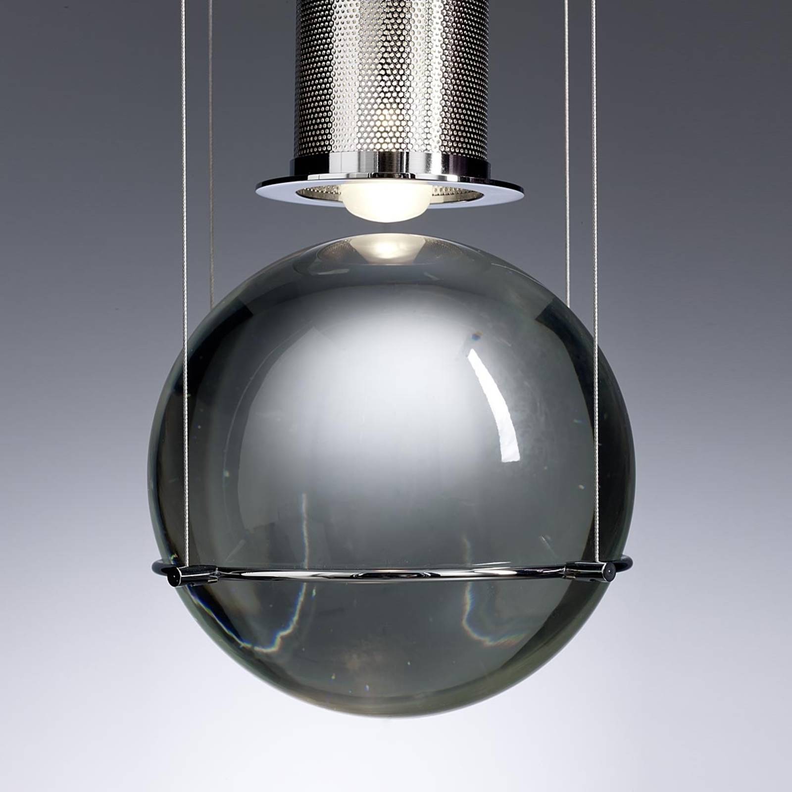 Designerska lampa wisząca LE TRE STREGHE mosiądz