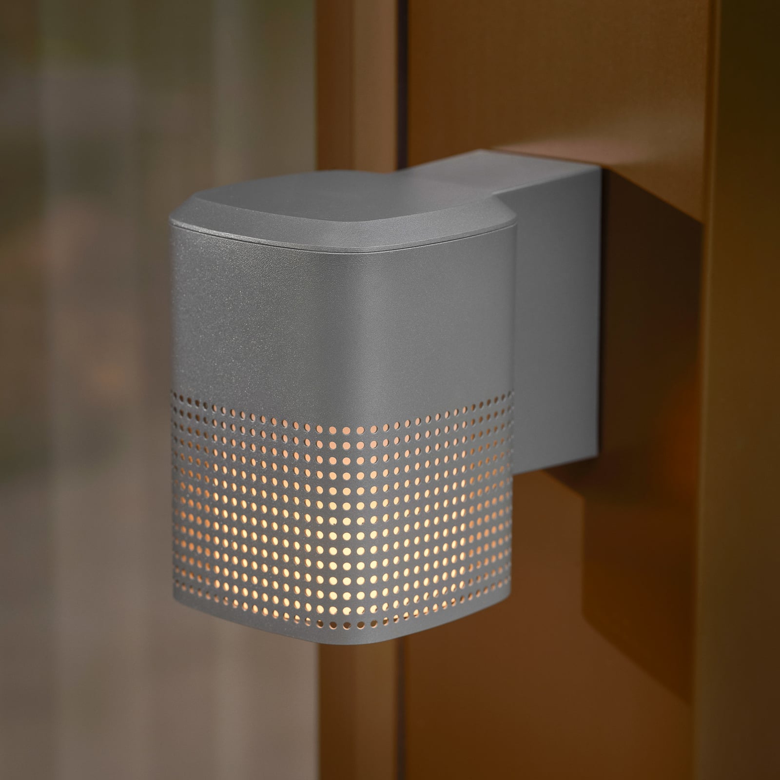 Venkovní nástěnné svítidlo Sidara Seaside, antracitová, IP54, E27 – Nordlux