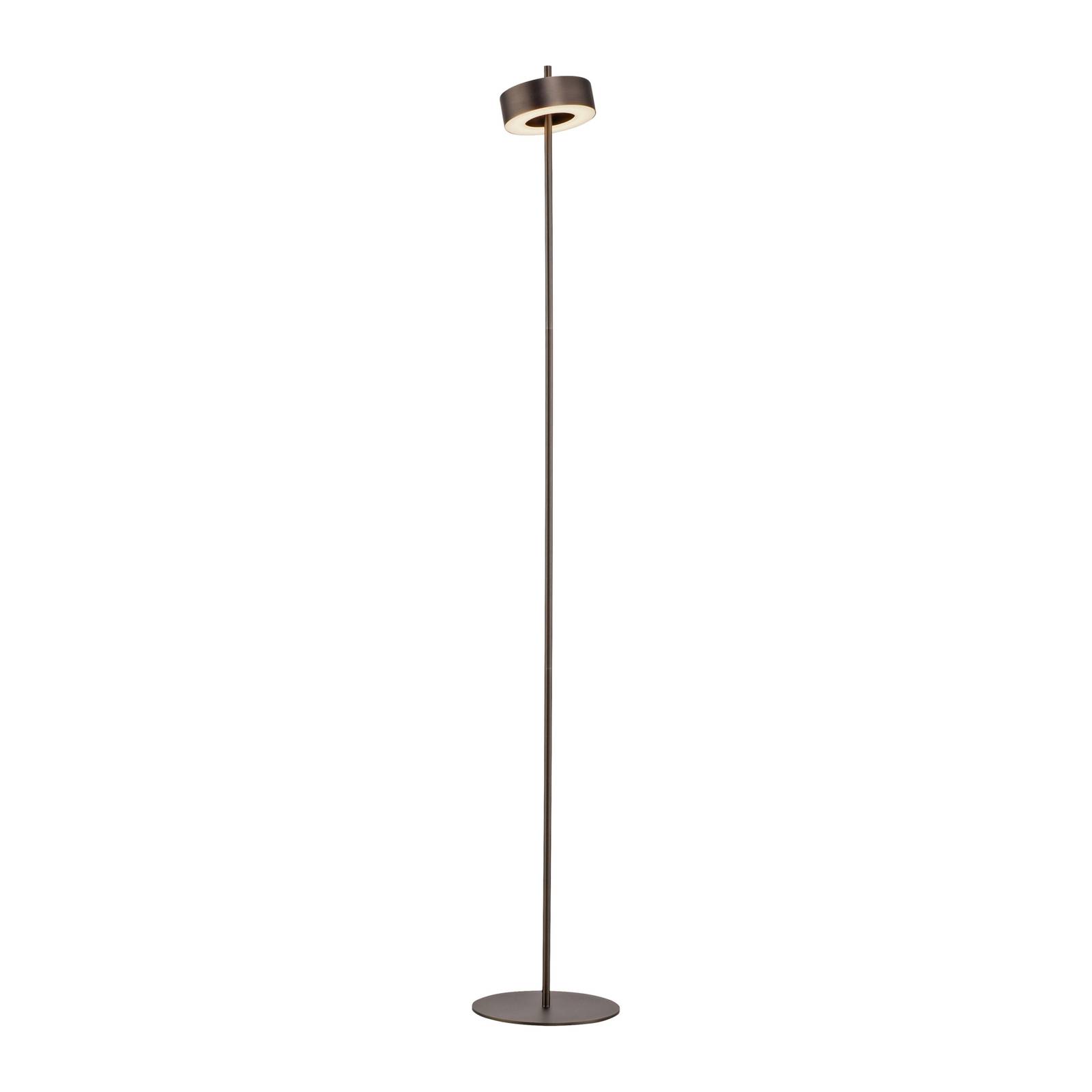 Paul Neuhaus Smart-LED-Stehlampe Q-Rotate dunkelbraun 140 cm günstig online kaufen