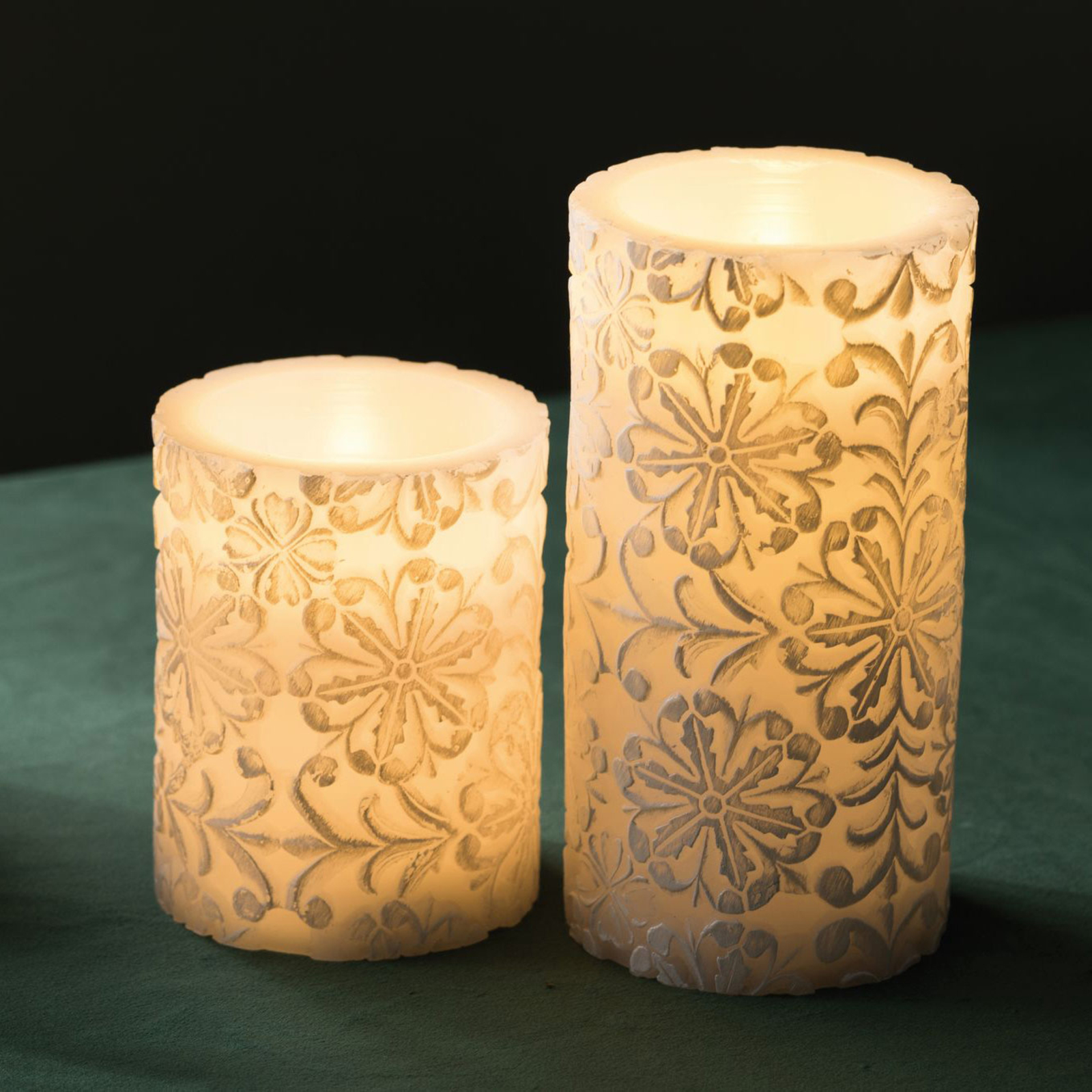 Pauleen Little Lilac Candle LED candela set 2x