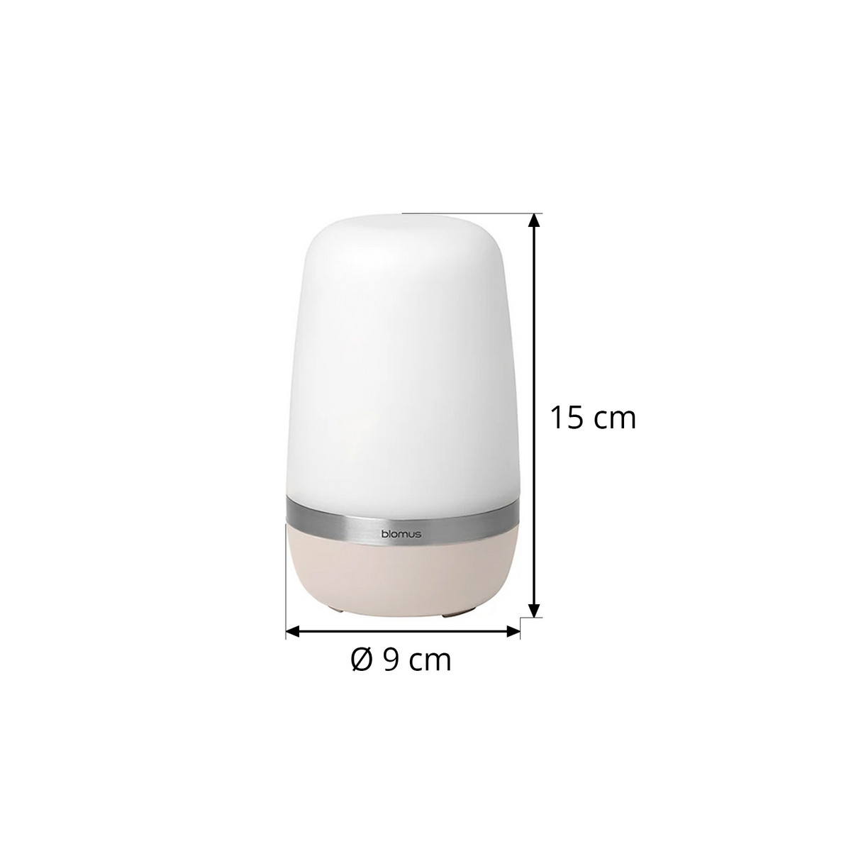Produktets dimensjoner
