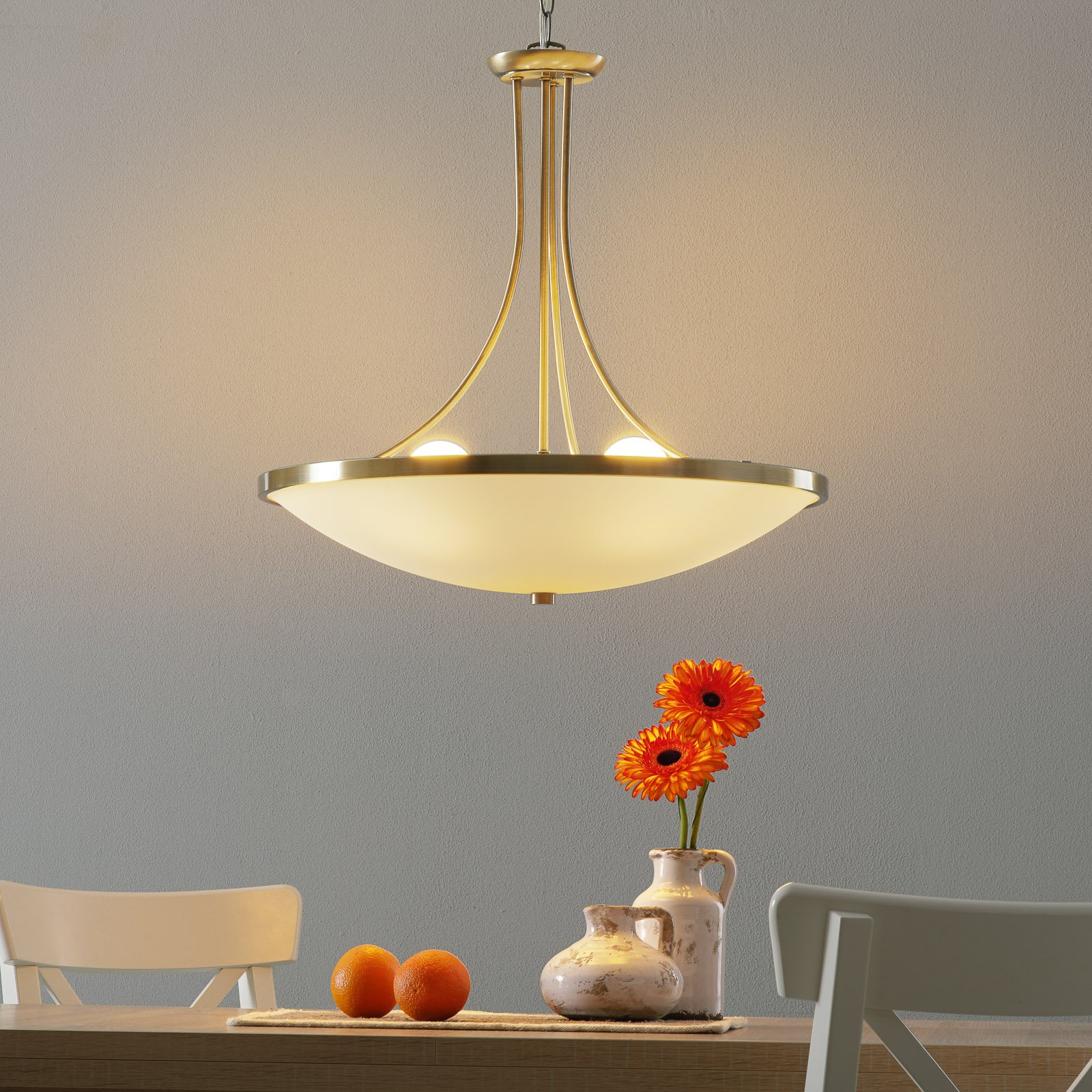 Impresionante lámpara colgante TALYA, 56,5 cm