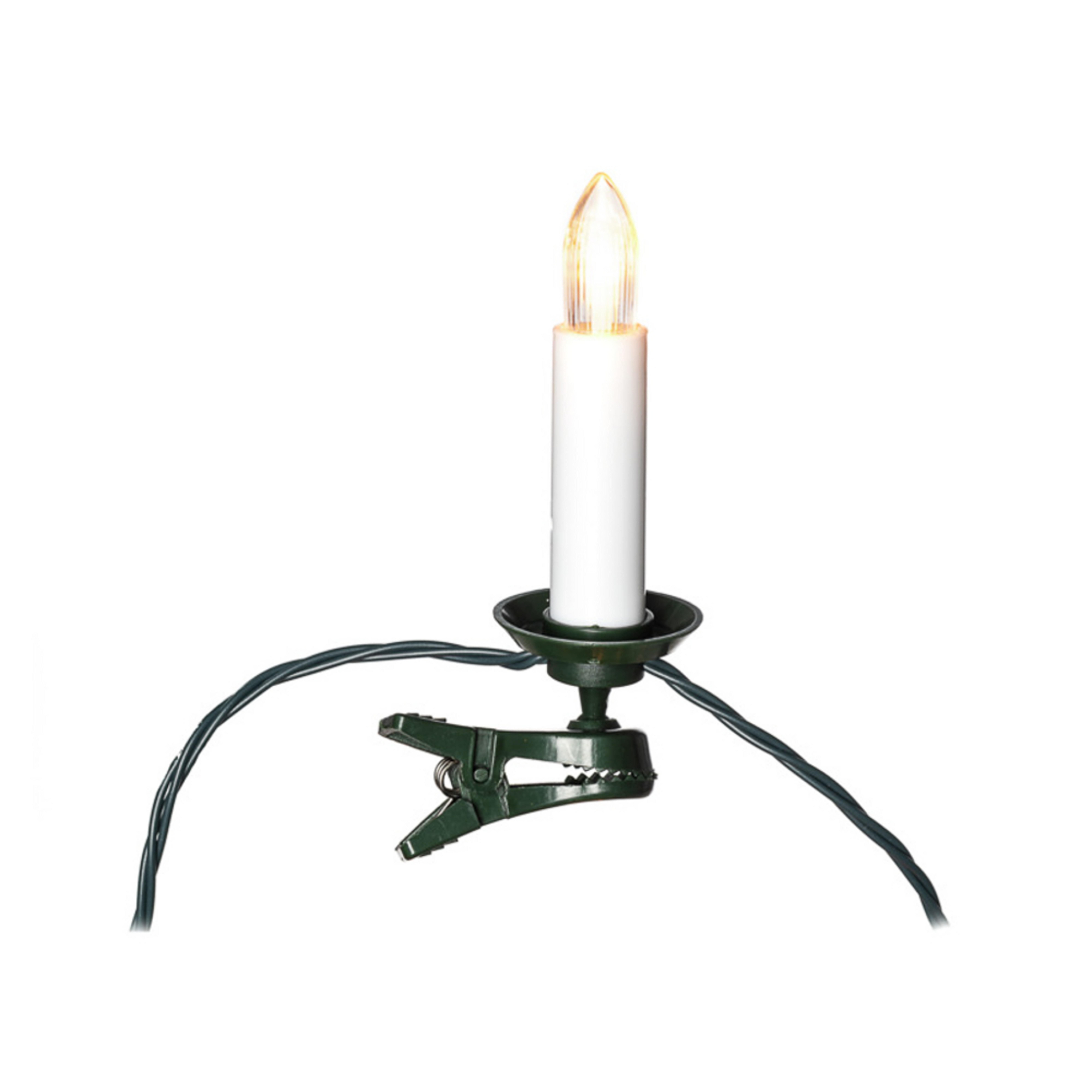 LED-Lichterkette Topbirnen IP20 amber 25-flammig
