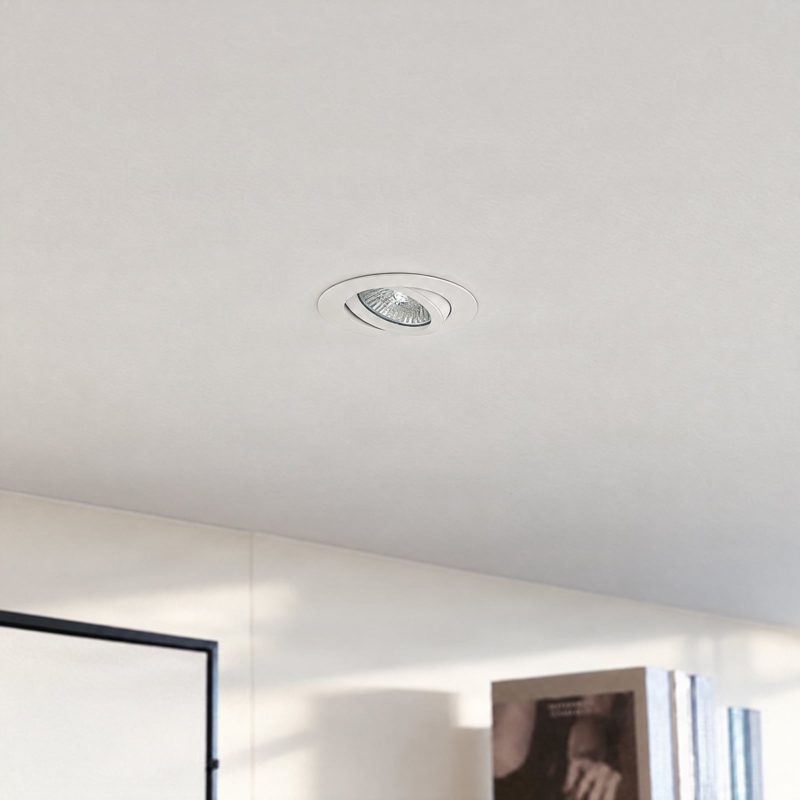 Arcchio Downlight Zyron, blanc, Ø 8,2 cm