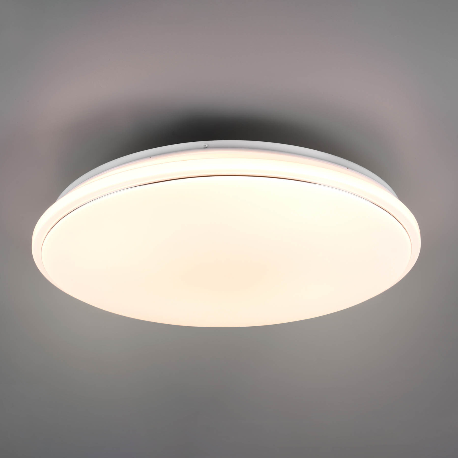 LED-taklampe Tilion, fjernkontroll, RGB, 3 000 K