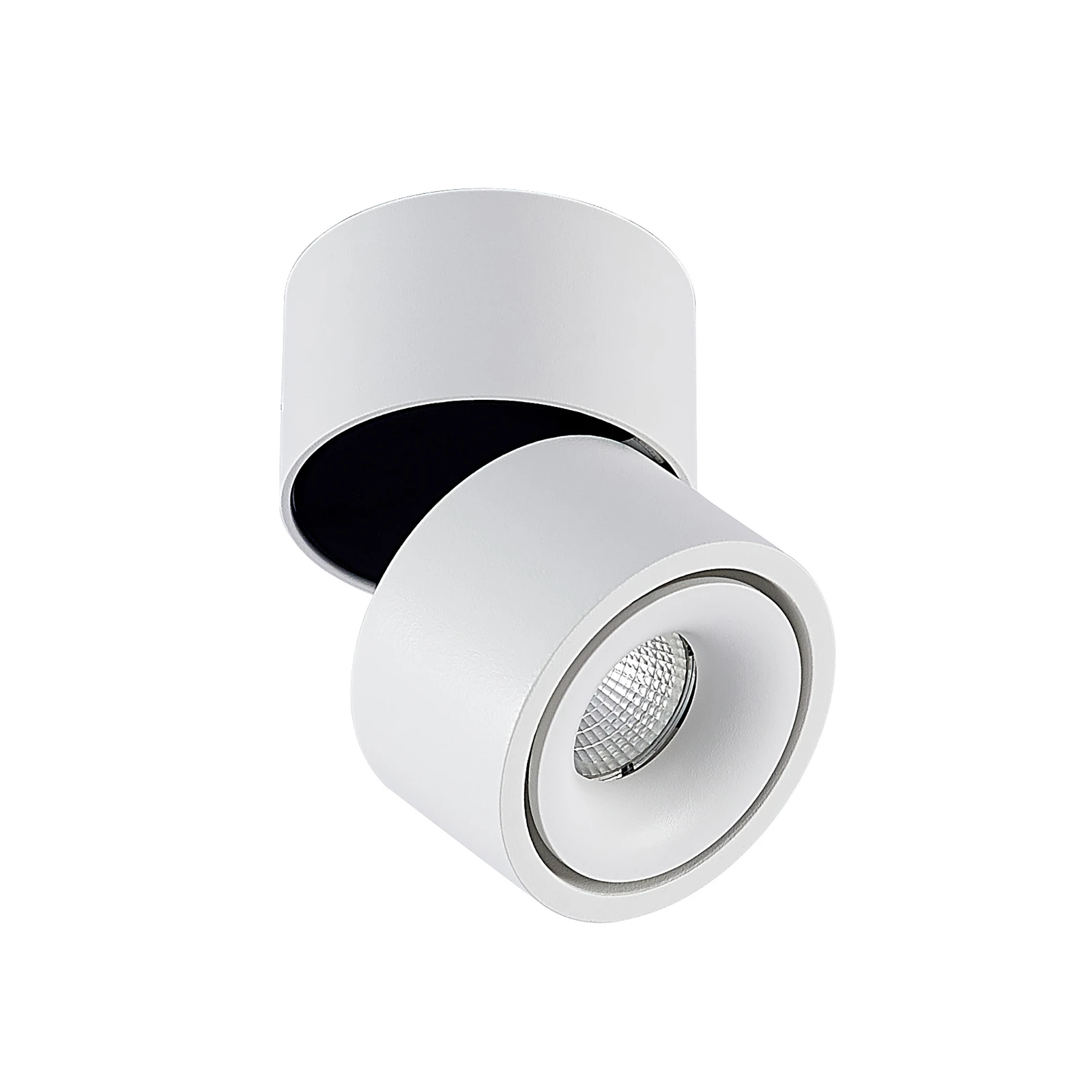 Arcchio LED stropni reflektor Rotari, bijela, 1 žarulja, 681 lm