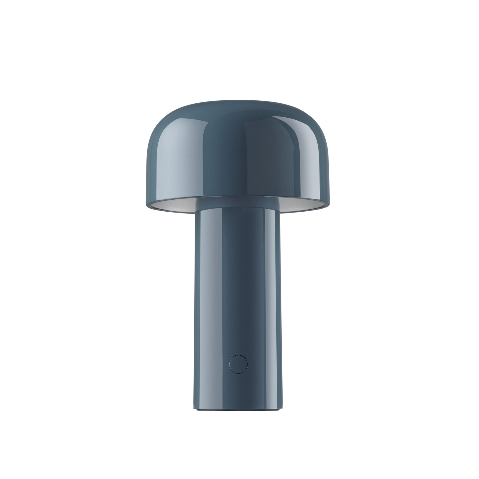 Flos LED-Akku-Tischlampe Bellhop, blau, 21 cm, dim., IP54 Flos LED-Akku-Tischlampe Bellhop, blau, 21 cm, dim., IP54
