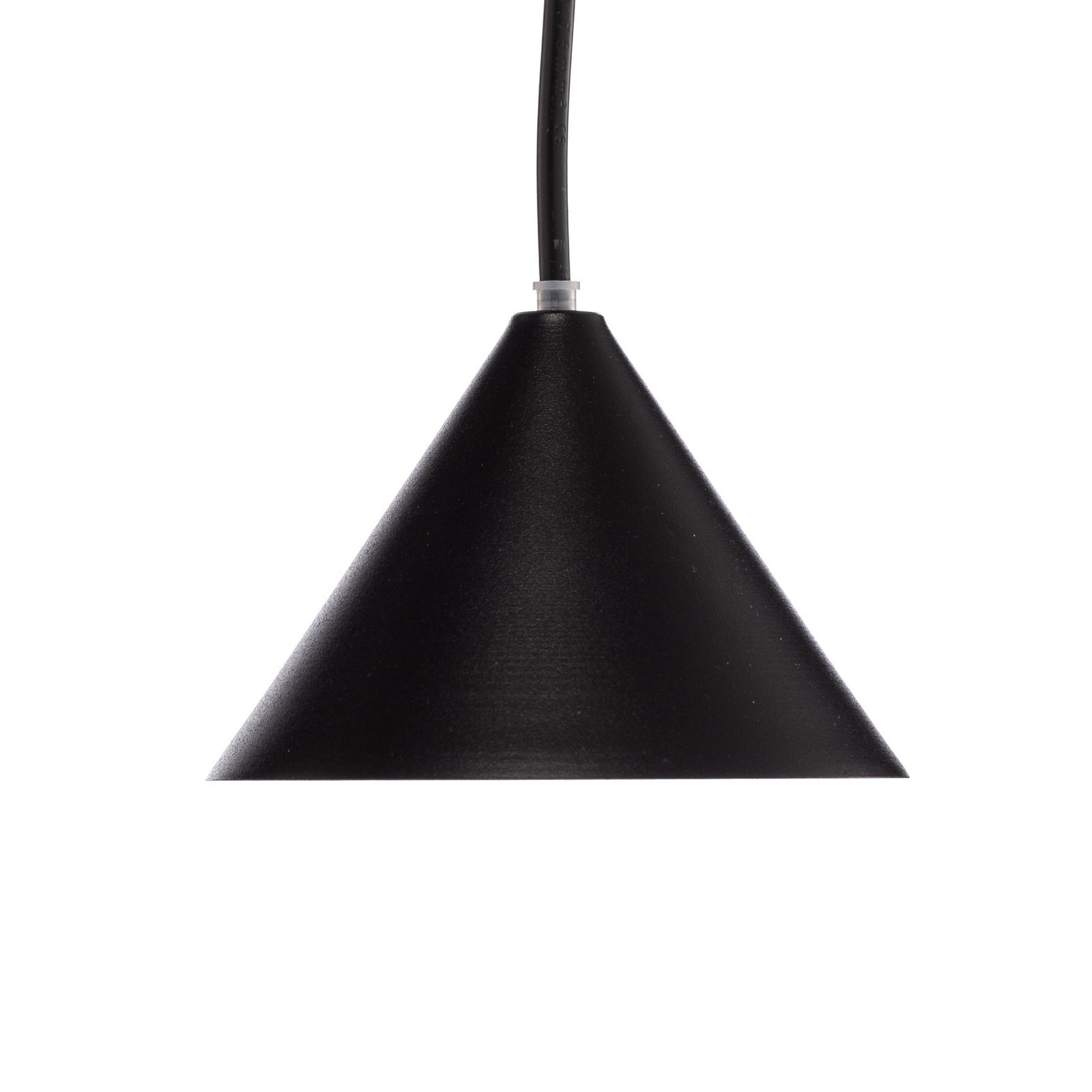 Candeeiro suspenso Elit Spider, 6 lâmpadas, preto, metal