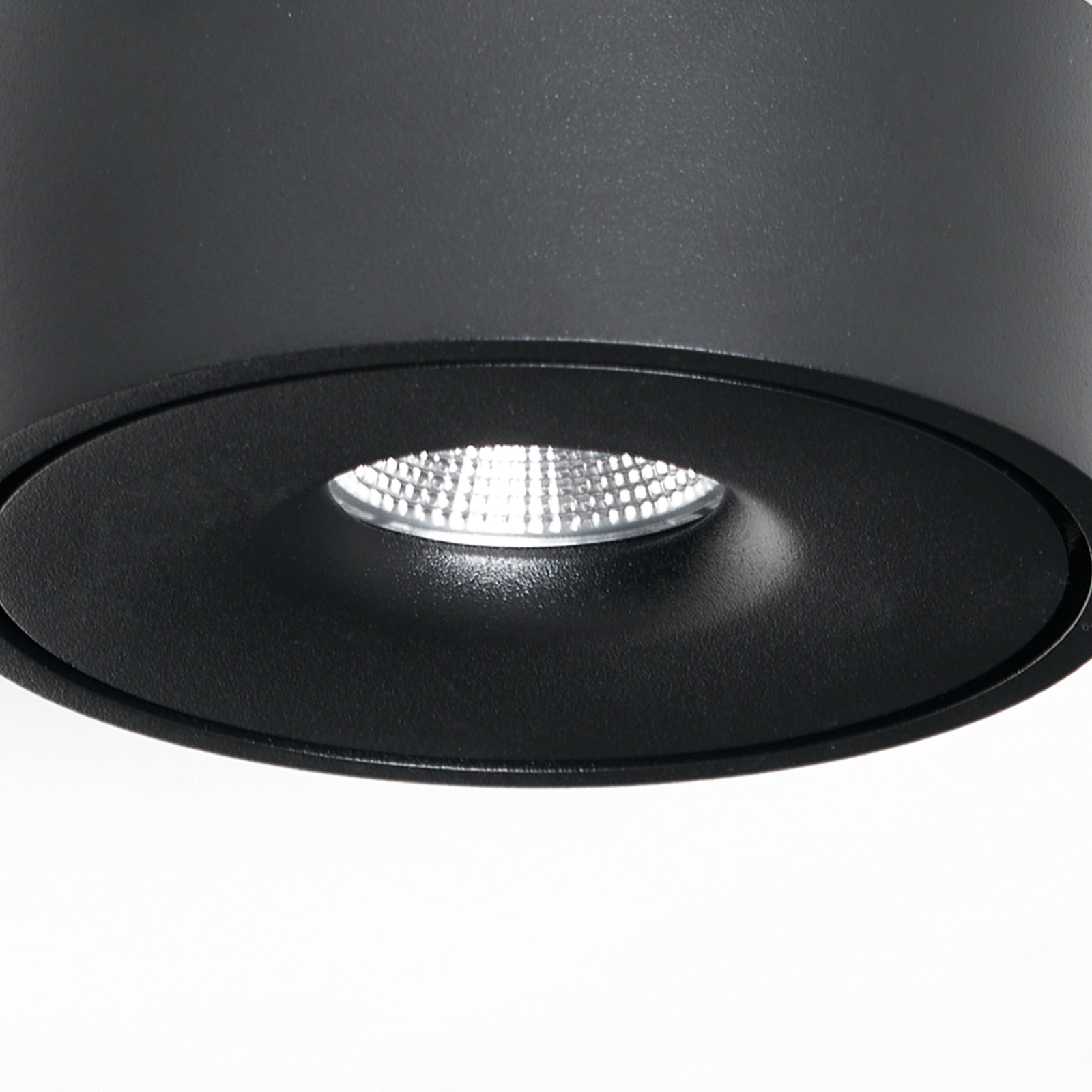 Arcchio Rotari lámpara de techo LED, up & down, negro