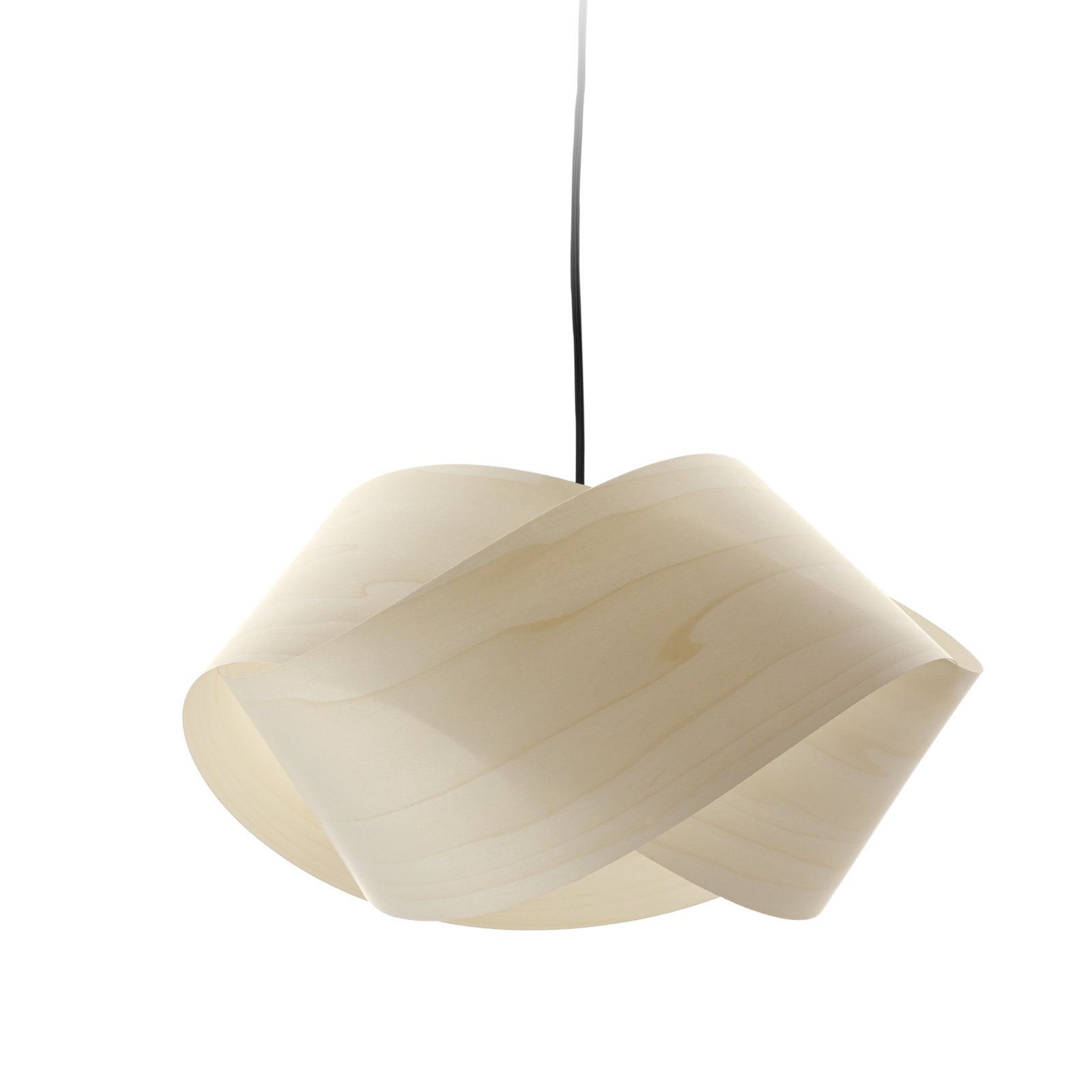 LZF Nut pendant light in natural wood design