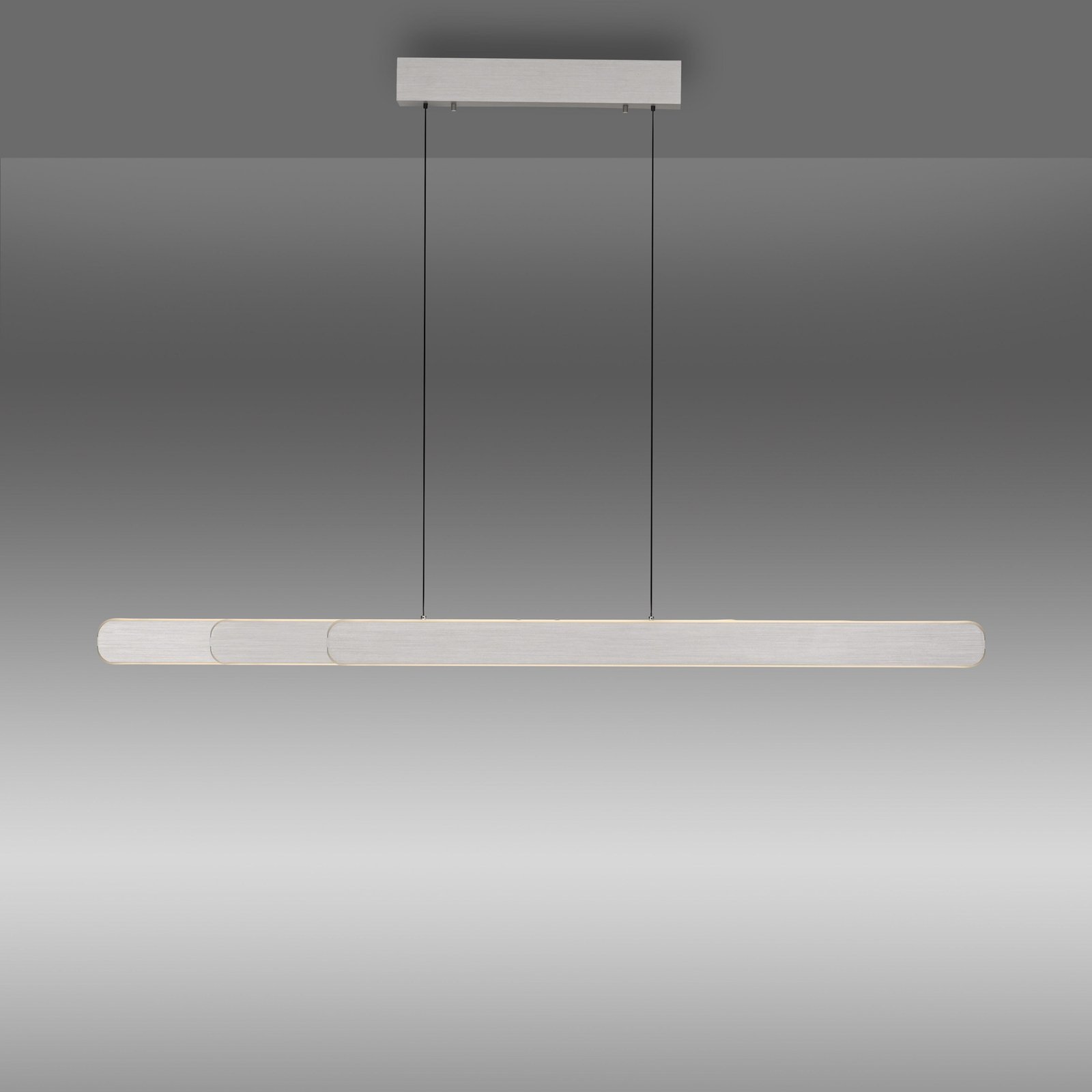 Paul Neuhaus LED závesná lampa Adriana, hliník, dĺžka 160 cm