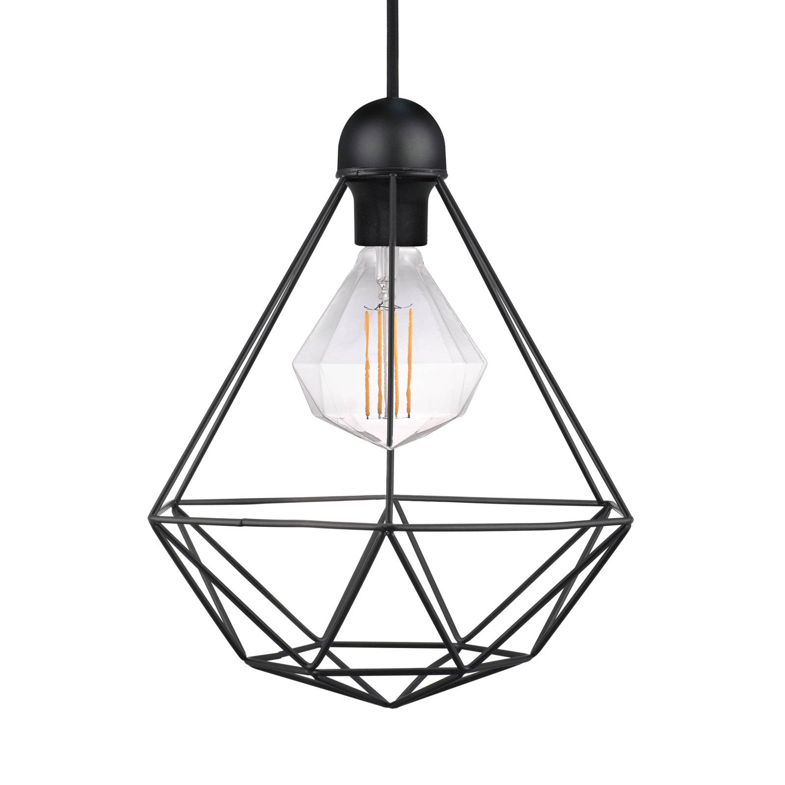Nordlux Fashionable Tees pendant lamp, for Living / Dining Room, metal, E27, 60 W, H: 34 cm