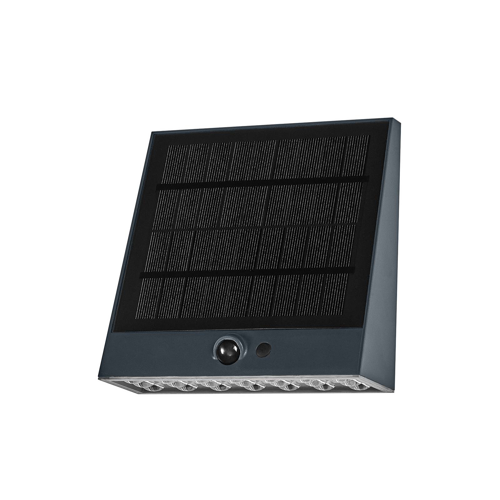 OSRAM Solar-Wandleuchte ENDURA STYLE FIN, grau, Sensor, IP54