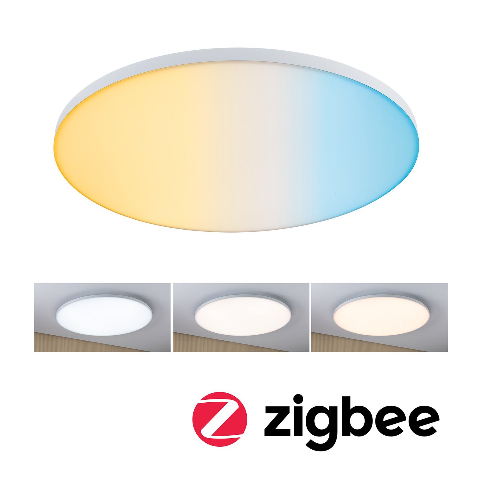 Paulmann Velora LED panel, ZigBee CCT round