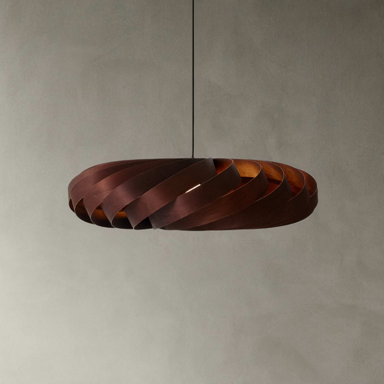 TR5 Taklampa &Oslash;100 Birch Brown Tom Rossau - Vardagsrum - Tr&auml;