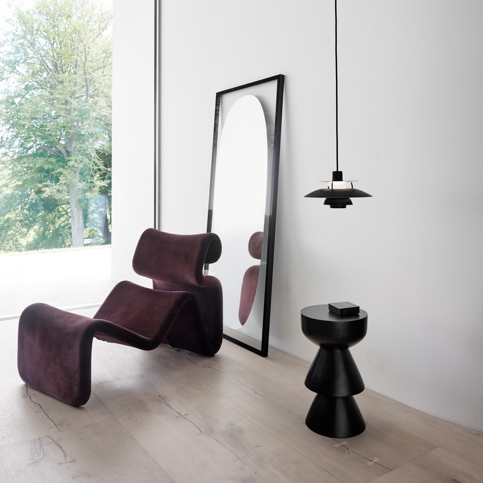 Louis Poulsen PH 5 Mini suspension mono noire