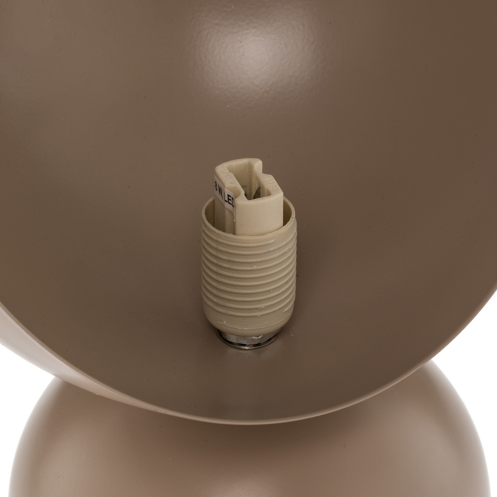 Bordslampa Boto LN1, beige, stål/glas, höjd 31 cm, G9 Bordslampa Boto LN1, beige, stål/glas, höjd 31 cm, G9