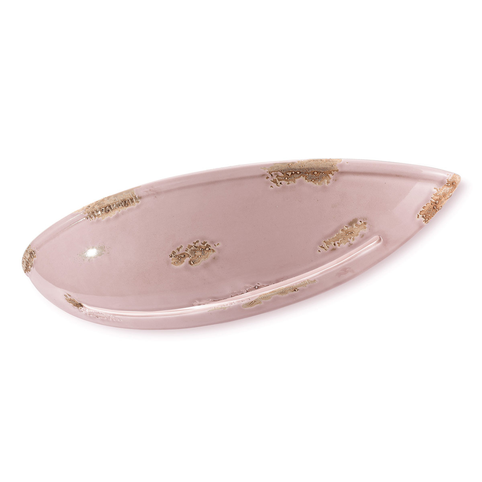 Ferro Luce C305/27 vintage wall light dusky pink, for Living / Dining Room, ceramic, E27, 53 W, energy efficiency: A++, W: 51 cm, H: 11 cm