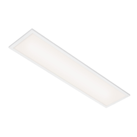 Simple LED-panel, hvidt, ultrafladt, 100 x 25 cm
