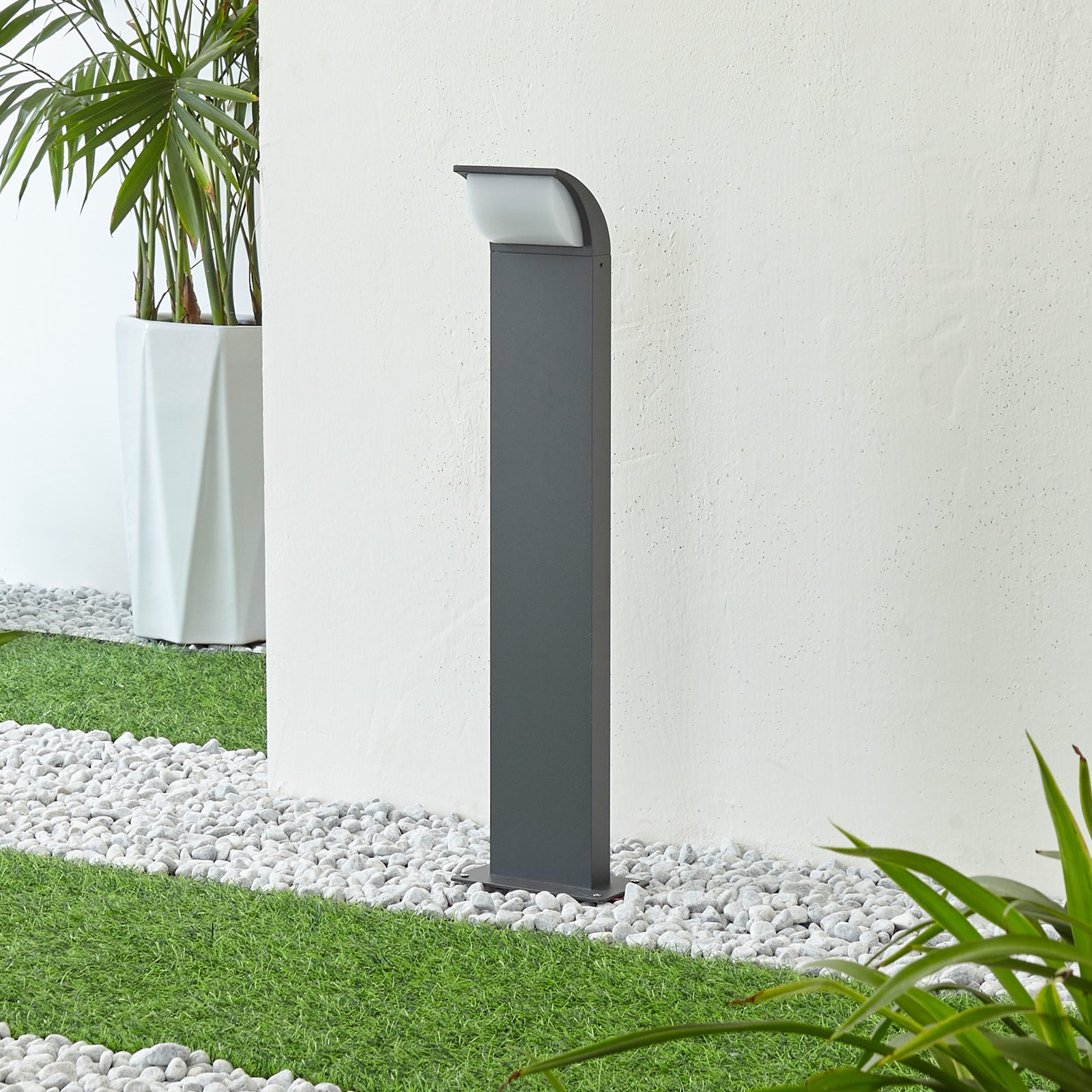 Tinna LED Tuinlamp H60 Anthracite - Lucande