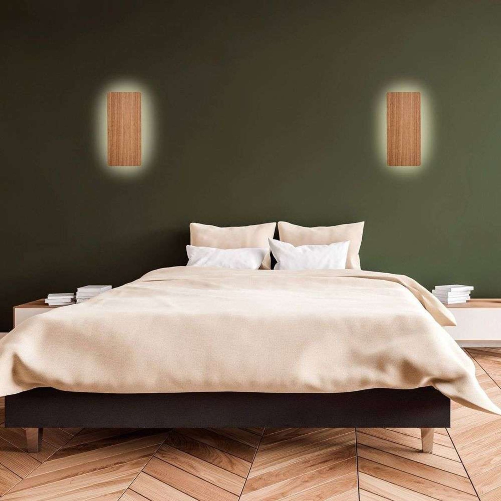 Tavola Wall Lamp 34x16 Oak - Envostar