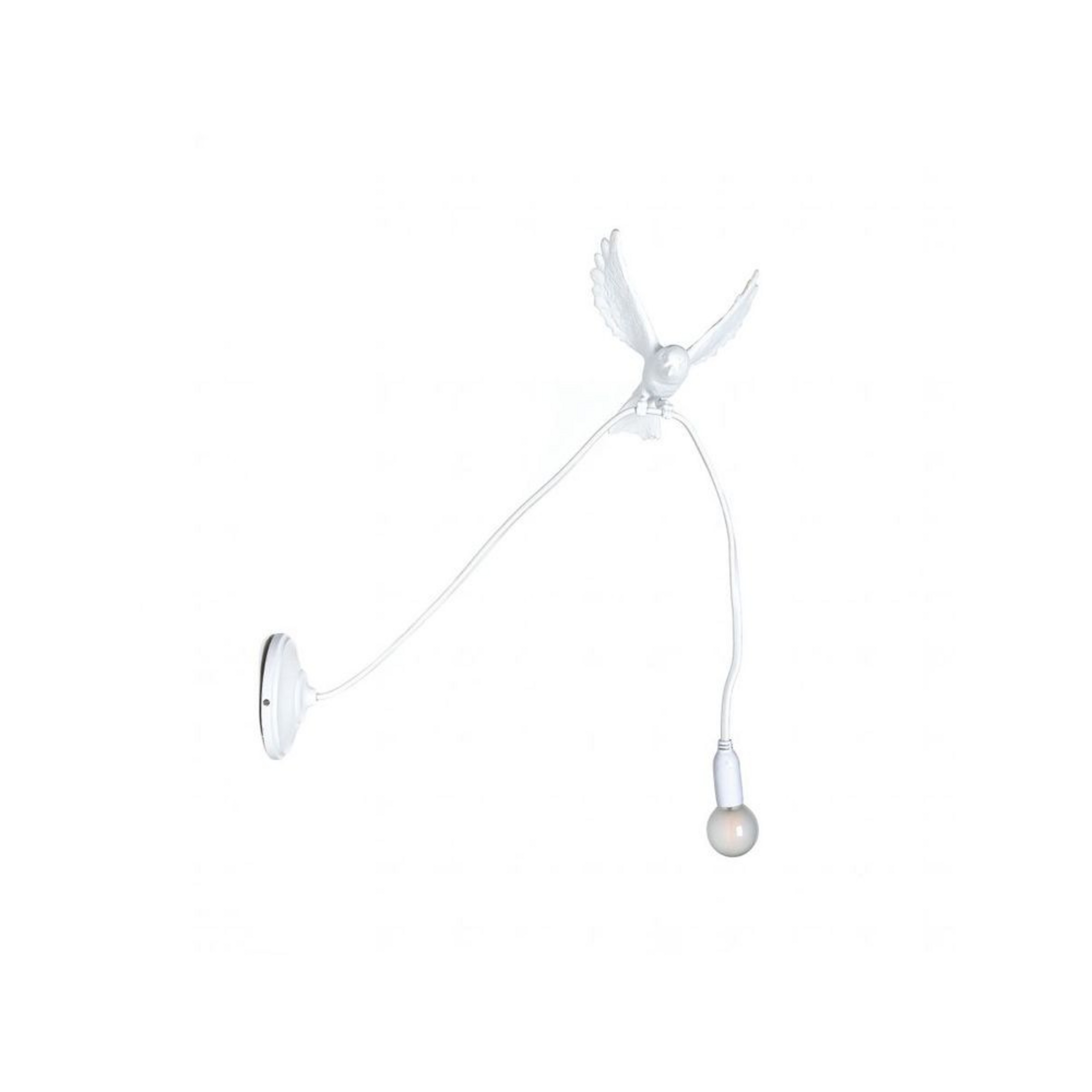 Sparrow Landing Applique Murale White - Seletti