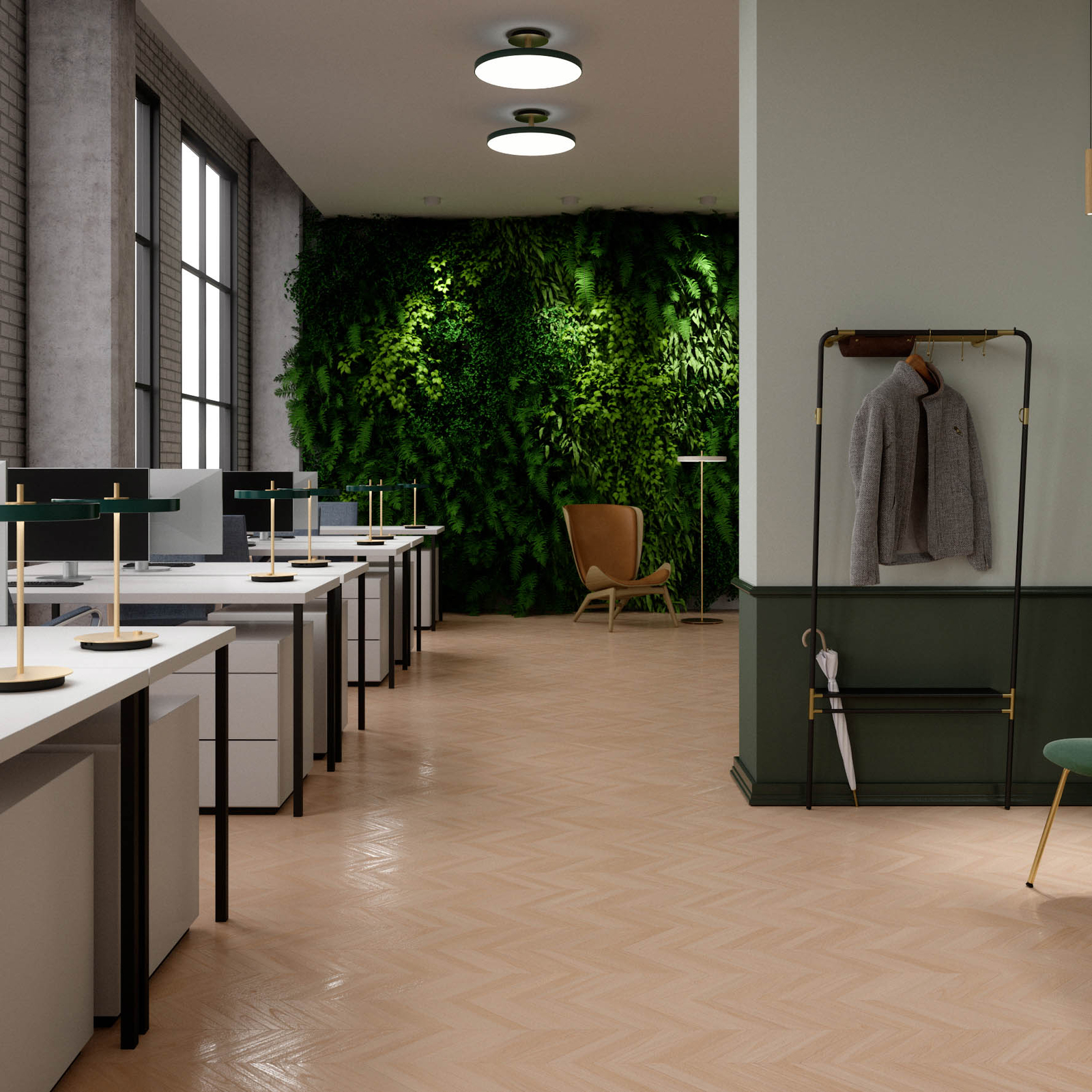 Asteria Up Plafoniera Anthracite - UMAGE