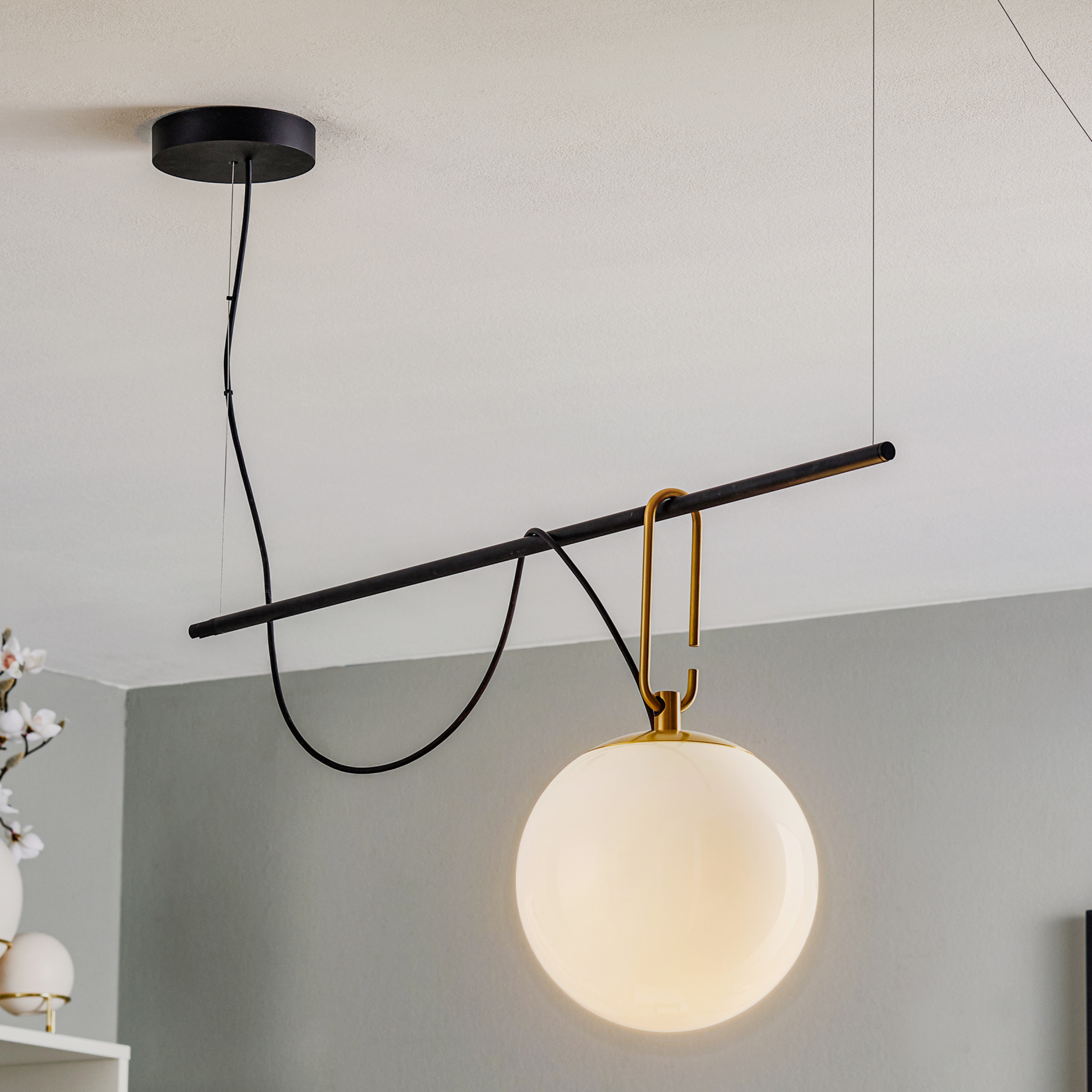 Artemide nh S2 22 suspension 90,5cm sphère Ø 22 cm
