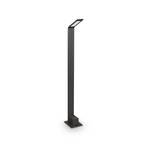 Ideal Lux LED path lamp Agos black 4,000 K Height 80 cm aluminium
