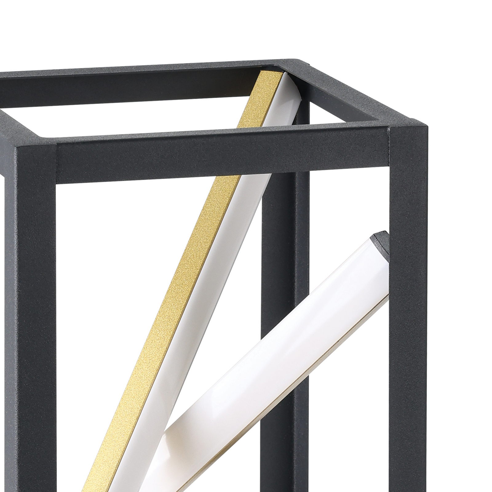 Stars of Light LED tafellamp Penela zwart/goud 43 cm CCT