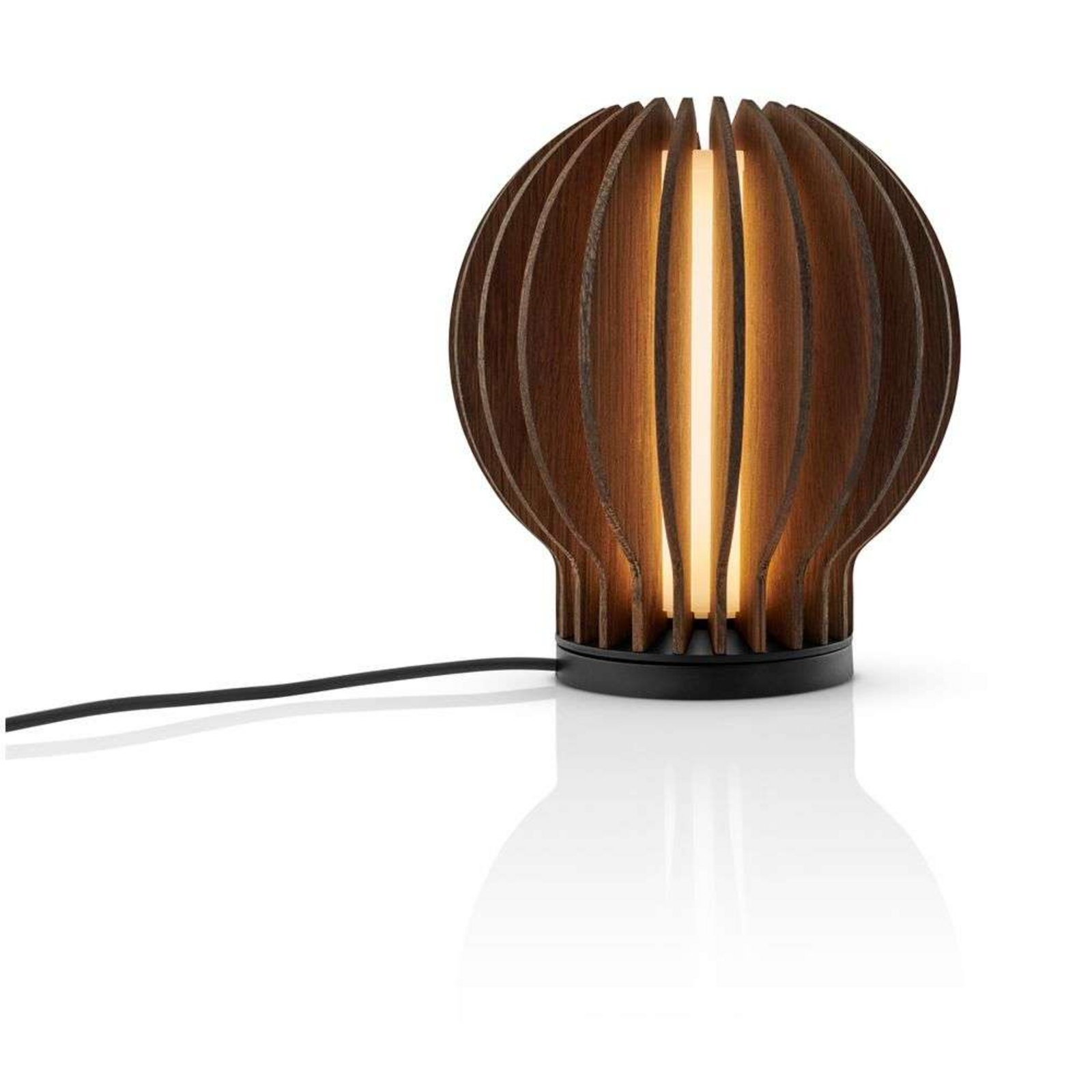 Radiant Round Portable Veioză Smoked Oak - Eva Solo