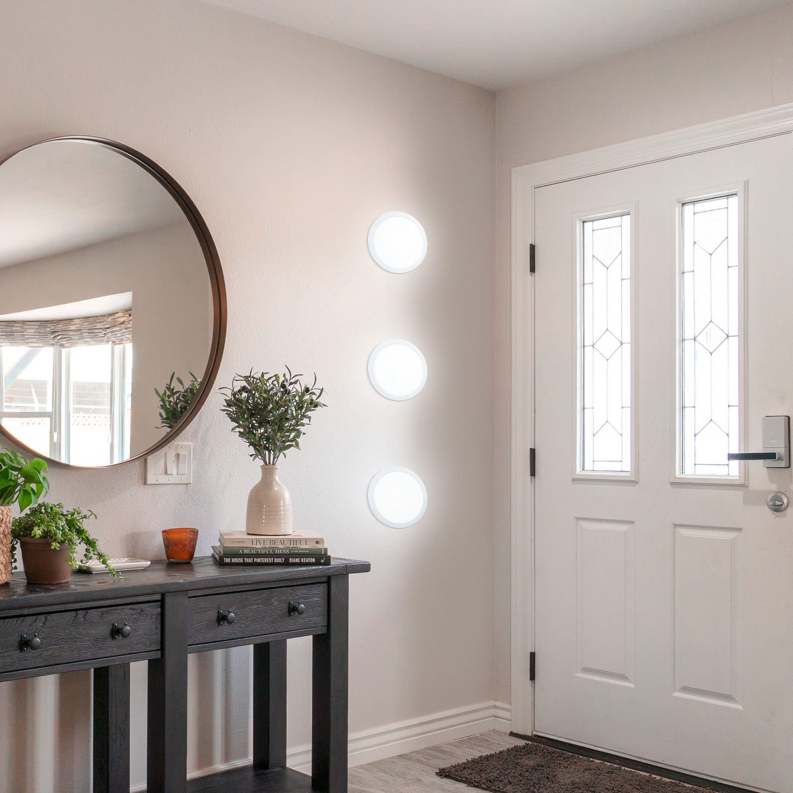 EGLO connect Fueva-Z padziļinājumā iebūvējamā lampa 21,6 cm, balta