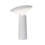 Zewnętrzna lampa stołowa LED Jive akumulator biała
