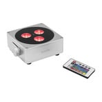 EUROLITE Battery Flat Light 3 LED spot 24W RGBW