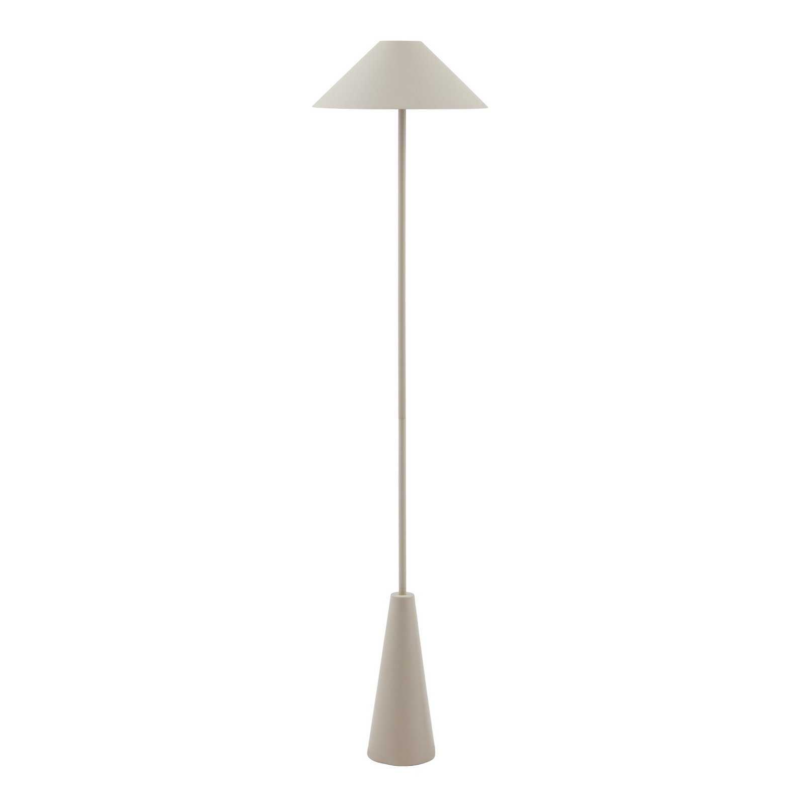 Globen Lighting Lampadaire d'extérieur rechargeable Cannes, beige, IP54