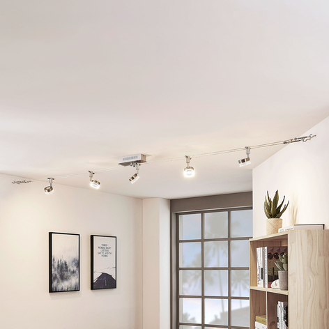 LED-Seilsystem Valeska, 5-flammig