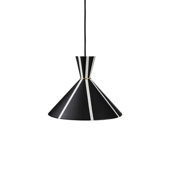 Bloom Stripe Suspension Black Noir/Warm White - Warm Nordic