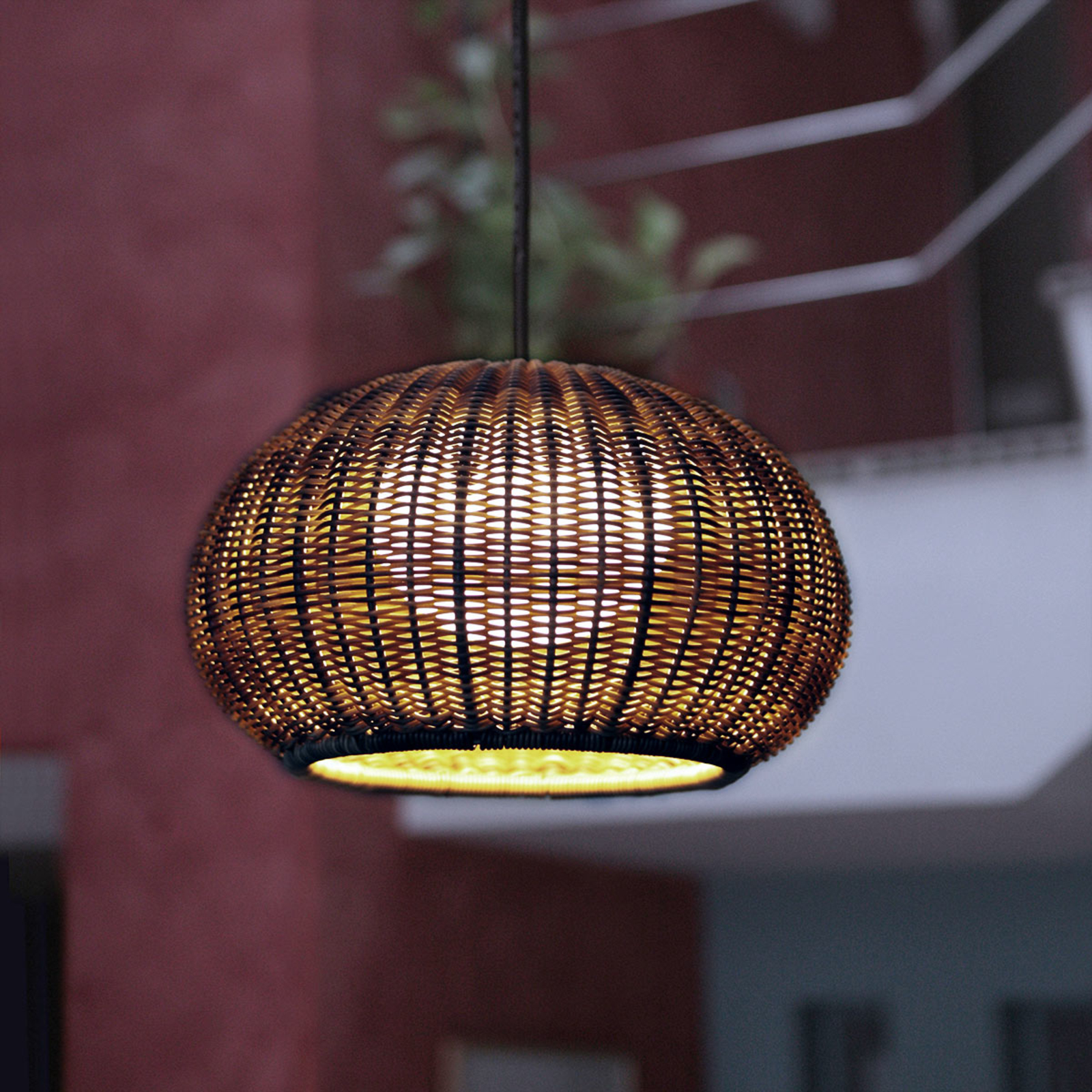 Bover Garota S/01 LED outdoor hanging light Lights.co.uk