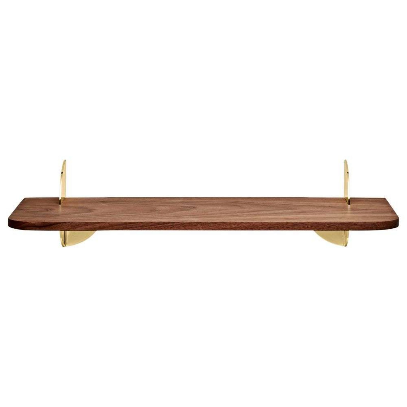 Aedes Shelf L50 Walnut/Gold - AYTM