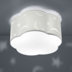 Lampa sufitowa Moony do pokoju dziecięcego