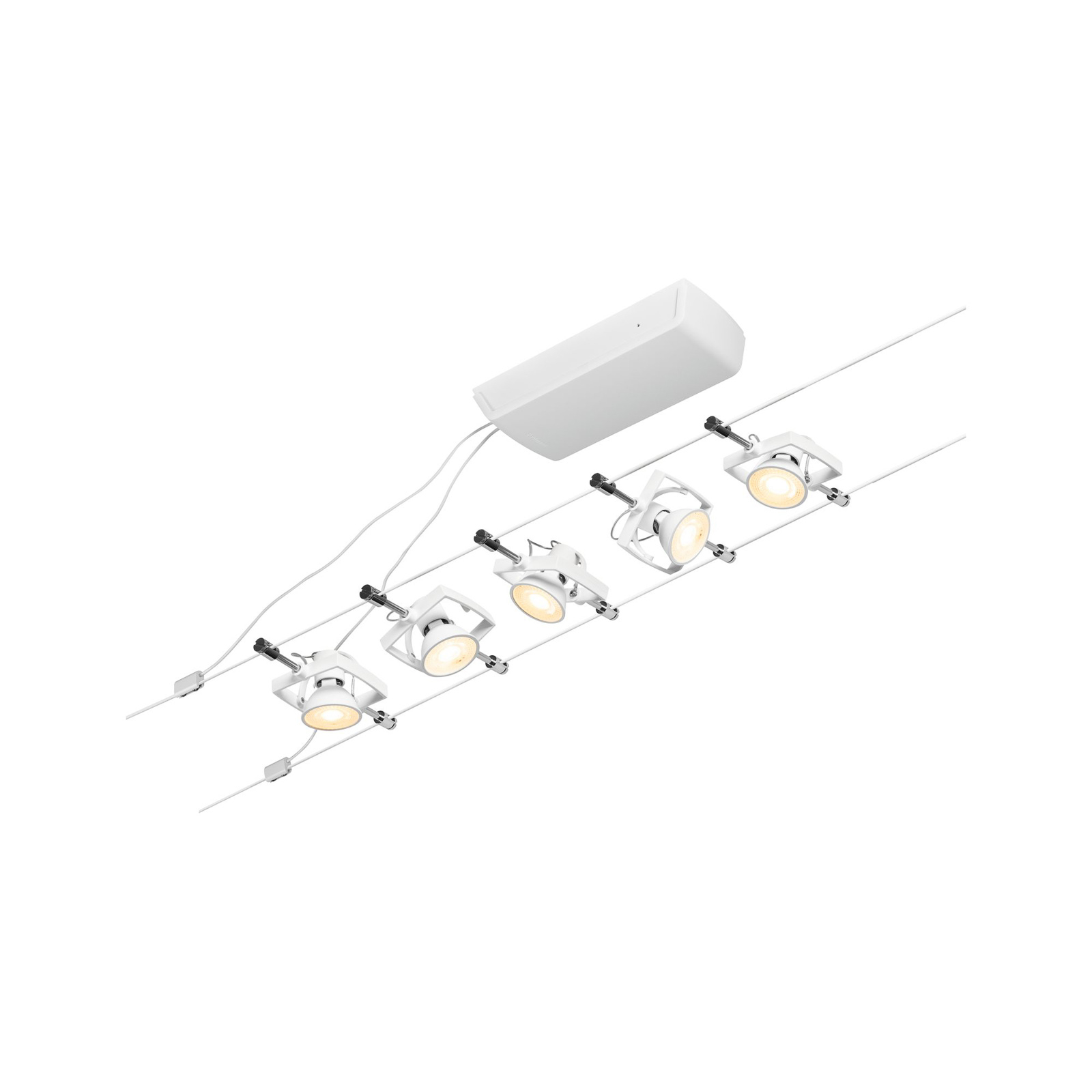 Paulmann Wire Mac II cable system 5-bulb 5m white