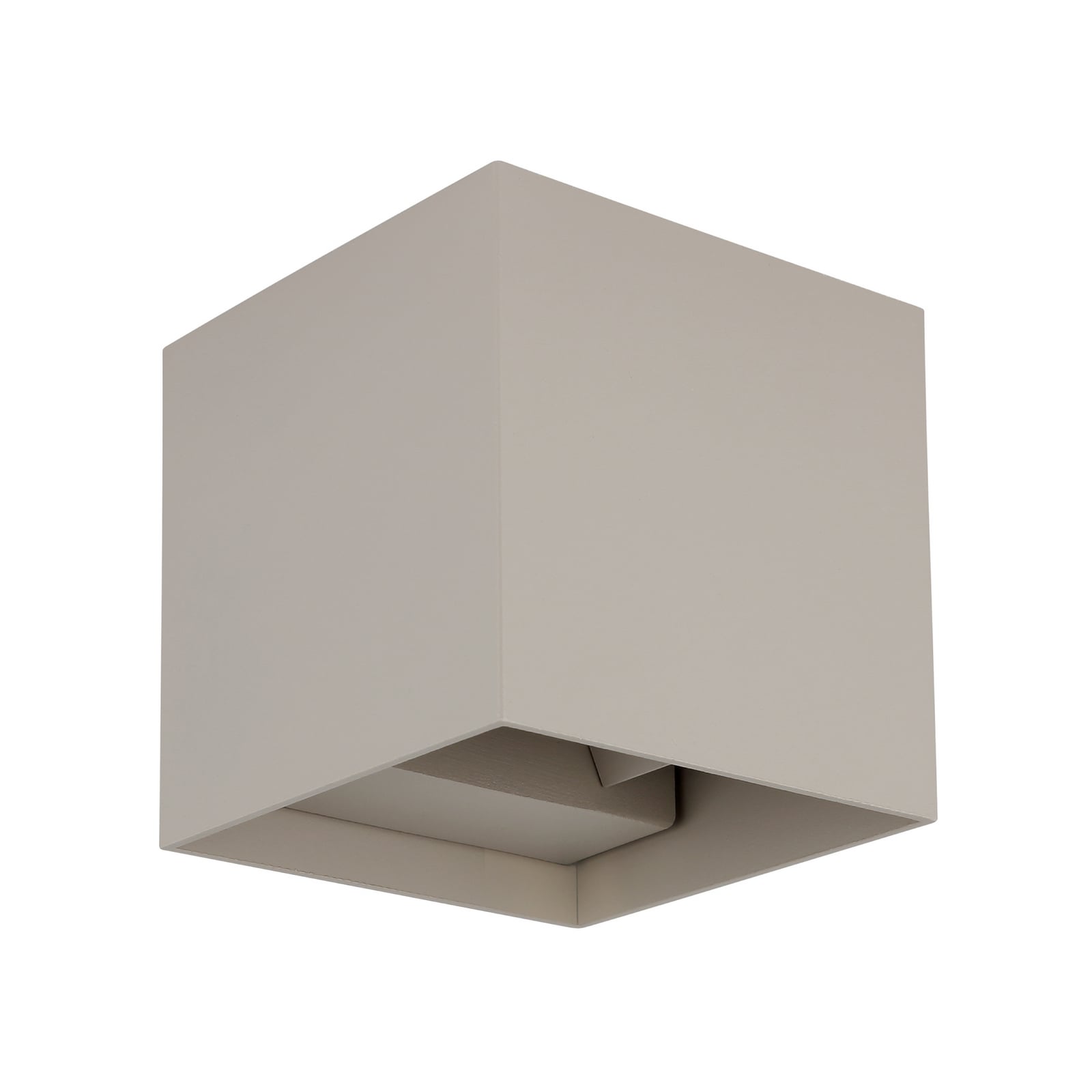 LED-Außenwandleuchte Veronika, sandfarben, up/down, IP54 LED-Außenwandleuchte Veronika, sandfarben, up/down, IP54